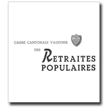 Logo de Retraites Populaires en 1939