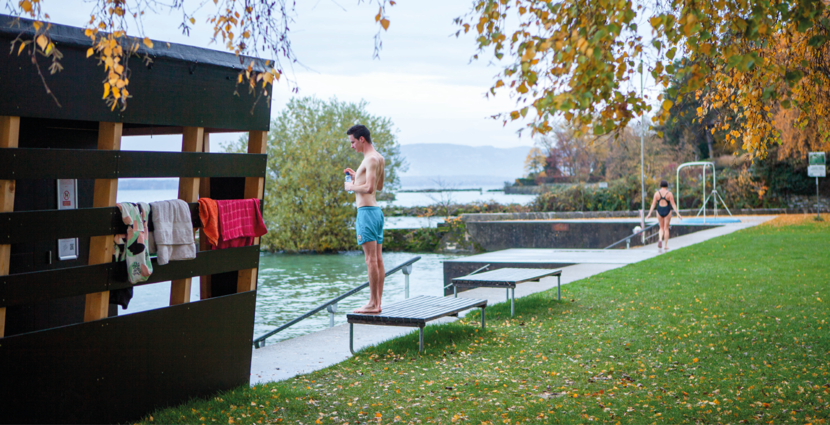 Le Bain des Trois Jetées à Nyon